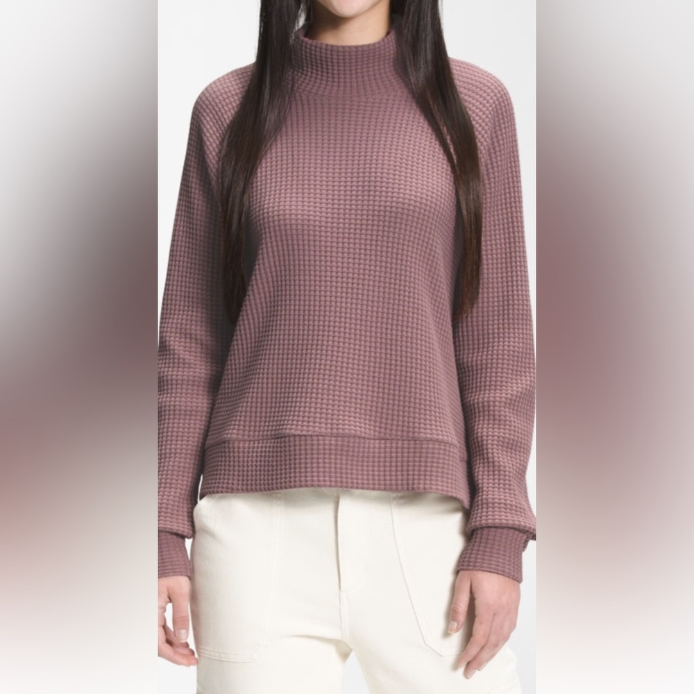NWOT The North Face women’s Mock Neck Chabot long sleeve top